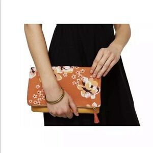 RACHEL PALLY Vegan leather reversible clutch